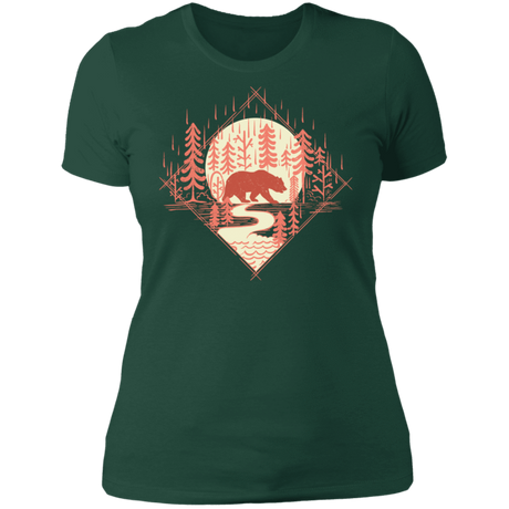 T-Shirts Forest Green / S Bear River Women's Premium T-Shirt