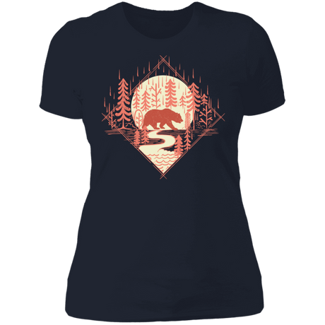 T-Shirts Midnight Navy / S Bear River Women's Premium T-Shirt