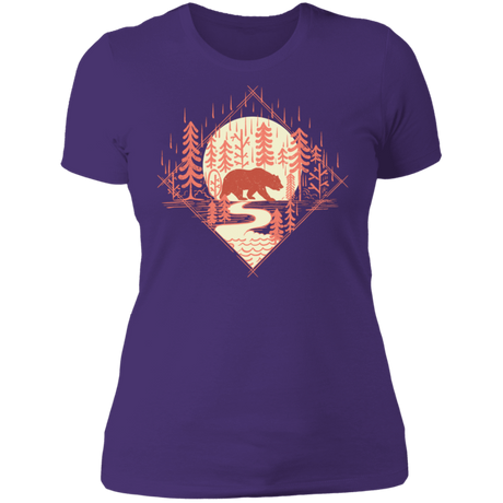 T-Shirts Purple Rush/ / S Bear River Women's Premium T-Shirt
