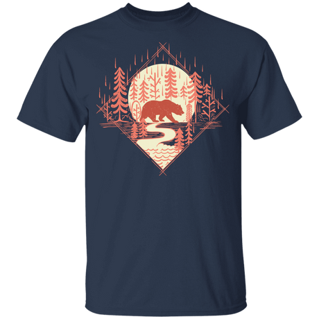 T-Shirts Navy / YXS Bear River Youth T-Shirt