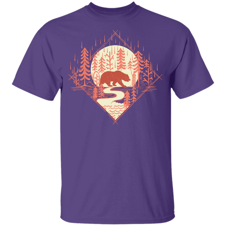 T-Shirts Purple / YXS Bear River Youth T-Shirt