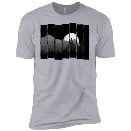 T-Shirts Heather Grey / YXS Bear Slats Boys Premium T-Shirt