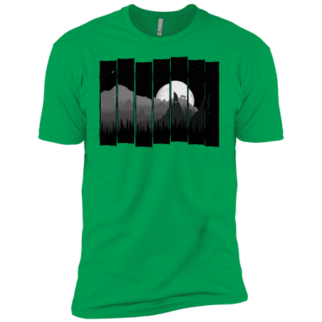 T-Shirts Kelly Green / YXS Bear Slats Boys Premium T-Shirt