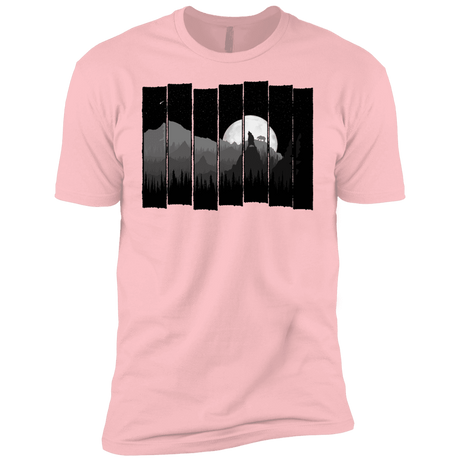 T-Shirts Light Pink / YXS Bear Slats Boys Premium T-Shirt