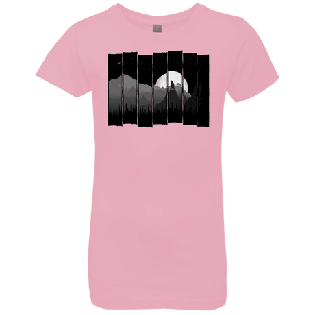 T-Shirts Light Pink / YXS Bear Slats Girls Premium T-Shirt