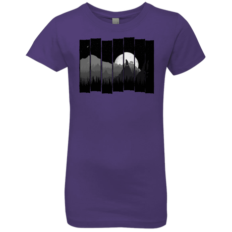 T-Shirts Purple Rush / YXS Bear Slats Girls Premium T-Shirt