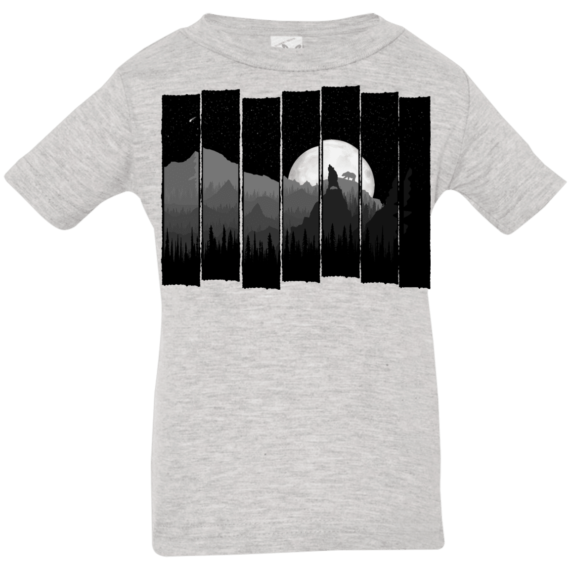 T-Shirts Heather Grey / 6 Months Bear Slats Infant Premium T-Shirt
