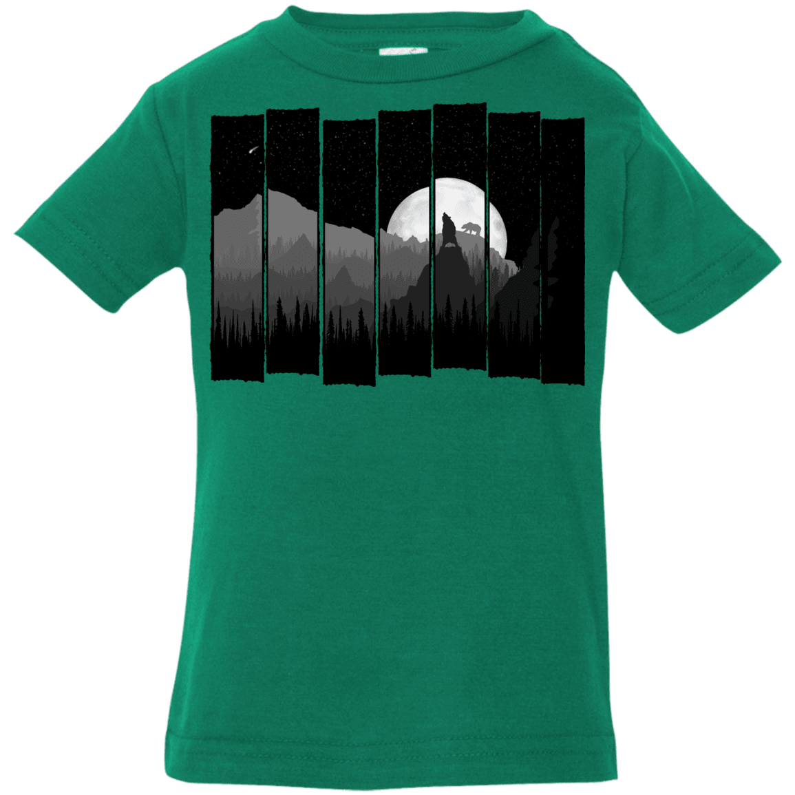 T-Shirts Kelly / 6 Months Bear Slats Infant Premium T-Shirt