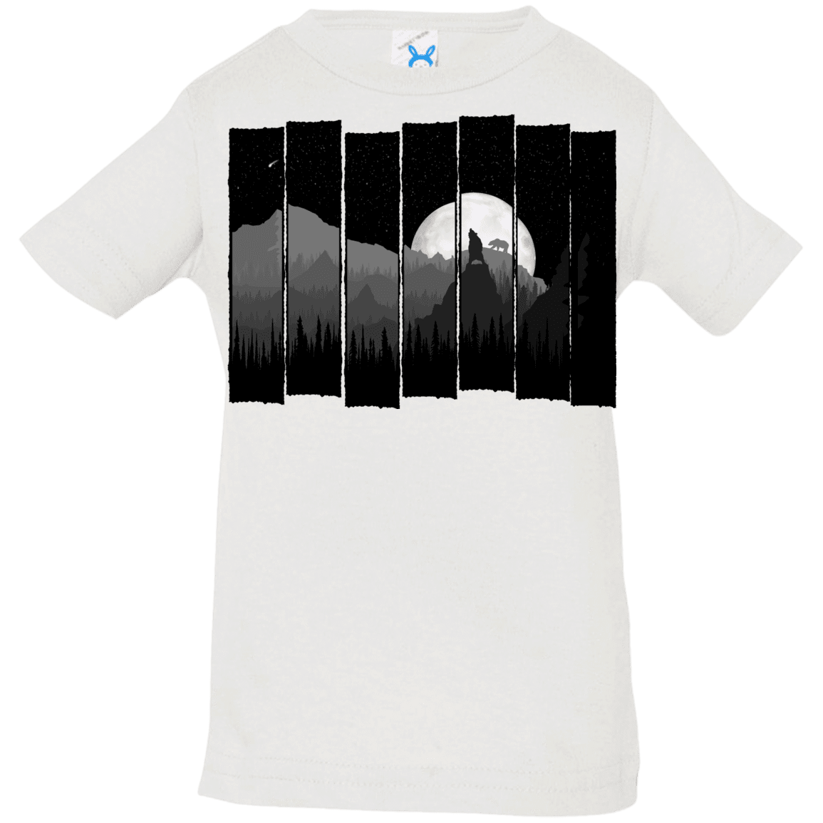 T-Shirts White / 6 Months Bear Slats Infant Premium T-Shirt