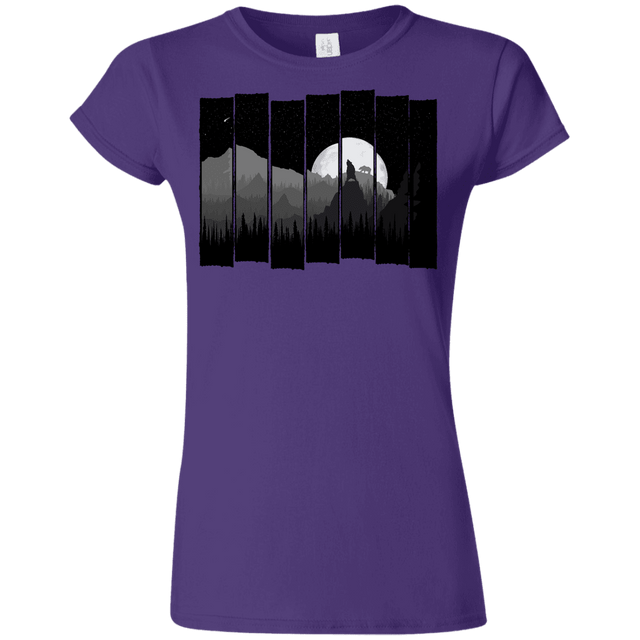 T-Shirts Purple / S Bear Slats Junior Slimmer-Fit T-Shirt