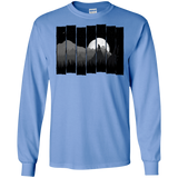 T-Shirts Carolina Blue / S Bear Slats Men's Long Sleeve T-Shirt