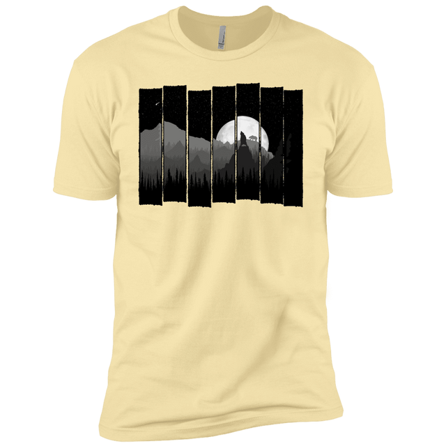 T-Shirts Banana Cream / X-Small Bear Slats Men's Premium T-Shirt