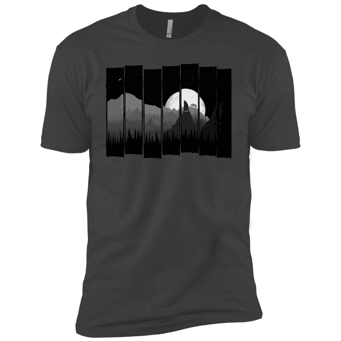 T-Shirts Heavy Metal / X-Small Bear Slats Men's Premium T-Shirt