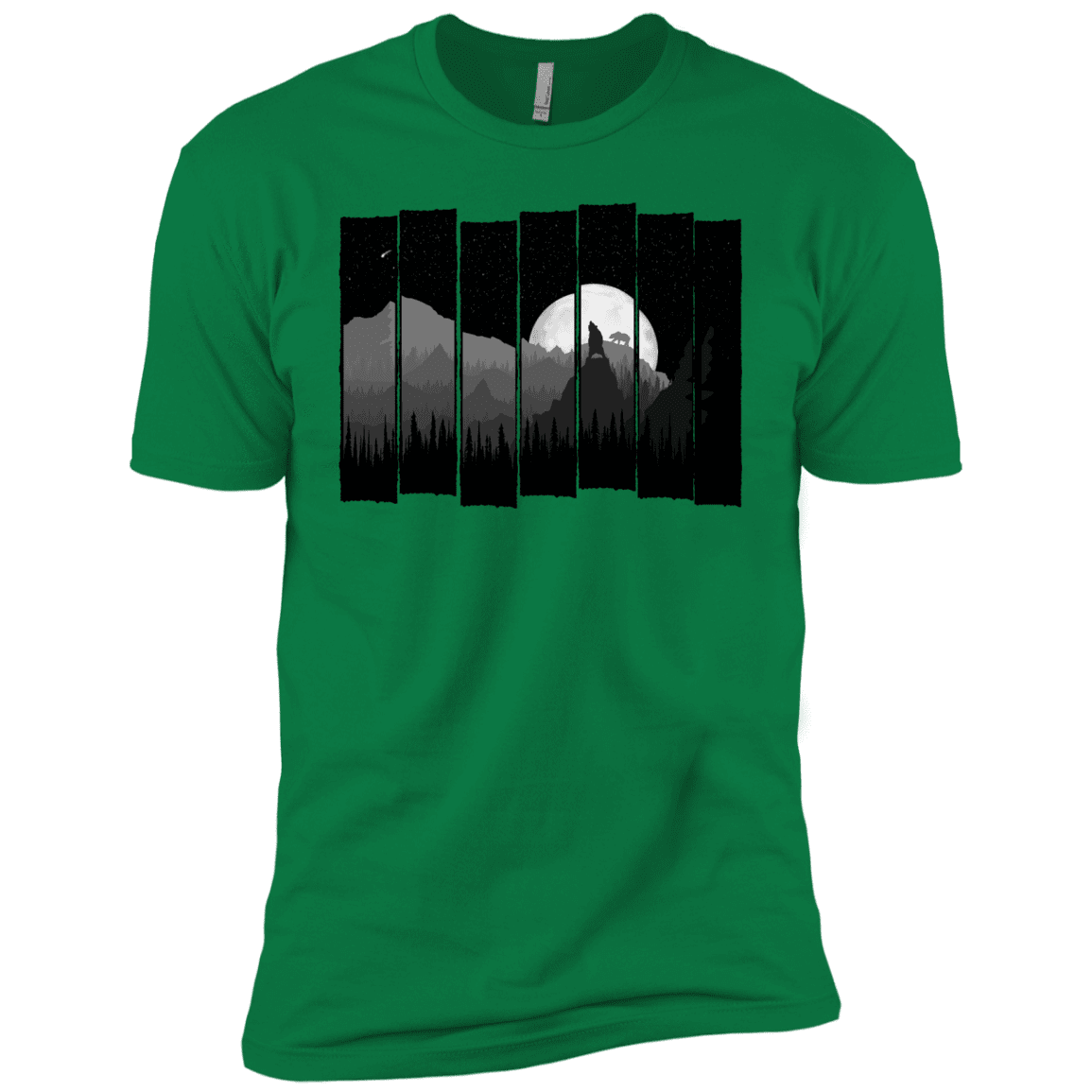 T-Shirts Kelly Green / X-Small Bear Slats Men's Premium T-Shirt
