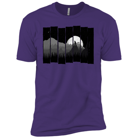 T-Shirts Purple Rush/ / X-Small Bear Slats Men's Premium T-Shirt