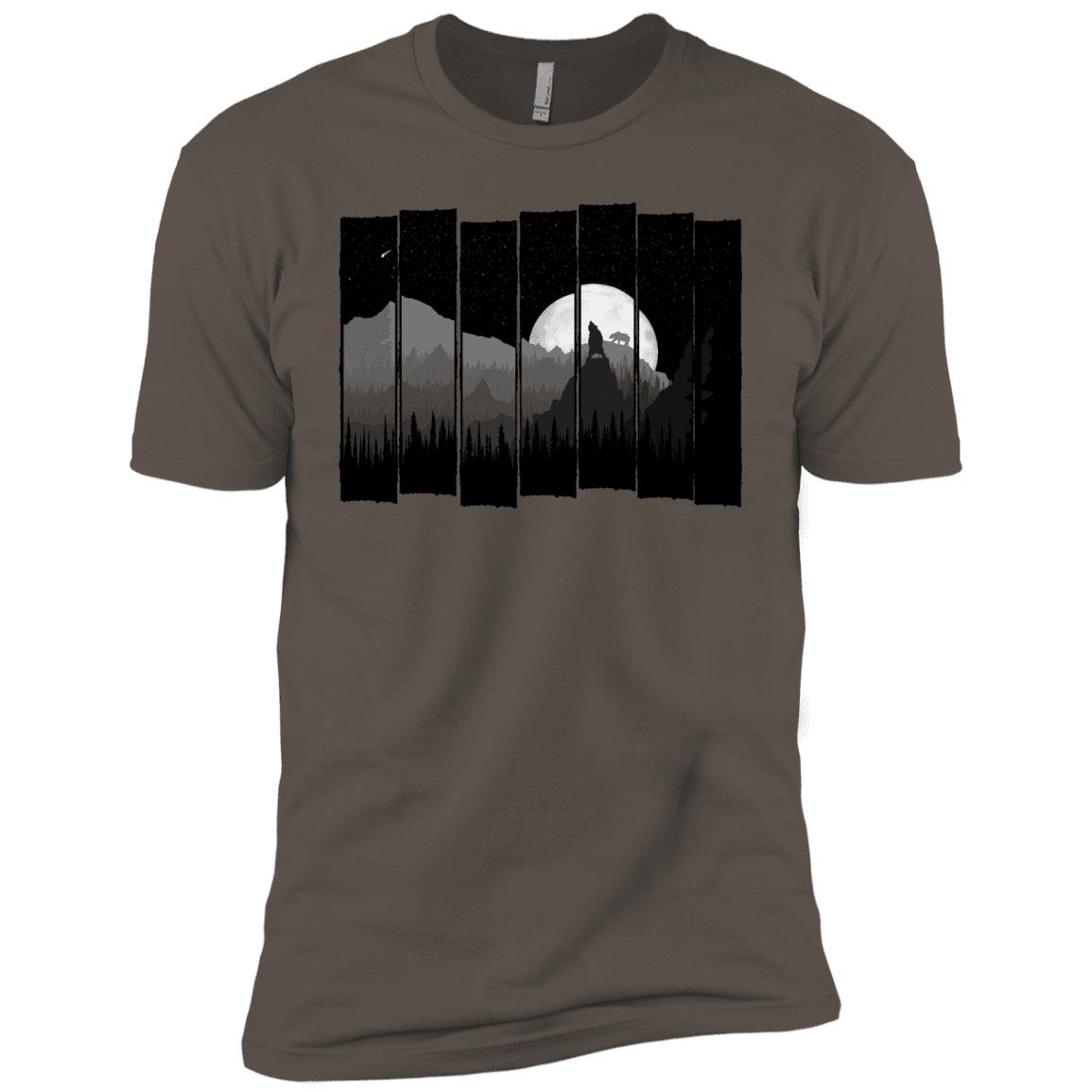 T-Shirts Warm Grey / X-Small Bear Slats Men's Premium T-Shirt