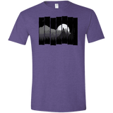 T-Shirts Heather Purple / S Bear Slats Men's Semi-Fitted Softstyle