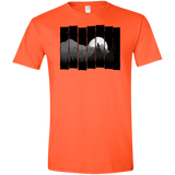 T-Shirts Orange / S Bear Slats Men's Semi-Fitted Softstyle