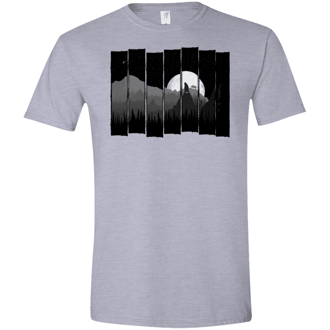 T-Shirts Sport Grey / X-Small Bear Slats Men's Semi-Fitted Softstyle