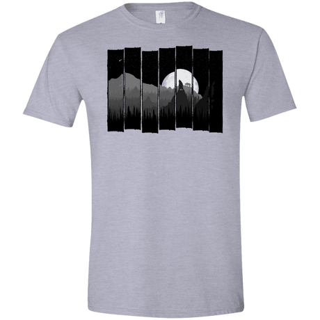 T-Shirts Sport Grey / X-Small Bear Slats Men's Semi-Fitted Softstyle