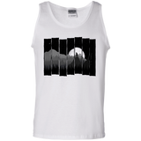 T-Shirts White / S Bear Slats Men's Tank Top