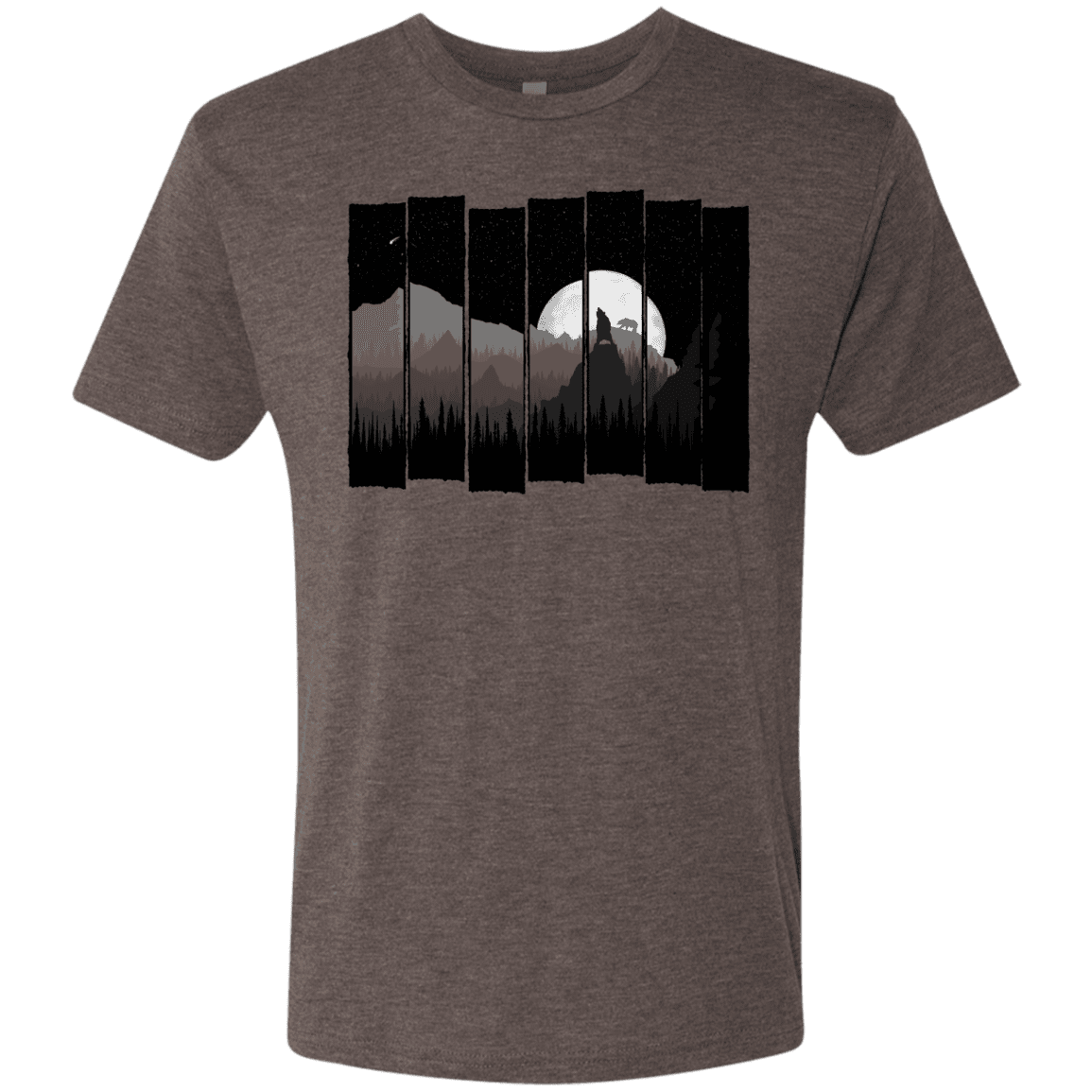 T-Shirts Macchiato / S Bear Slats Men's Triblend T-Shirt