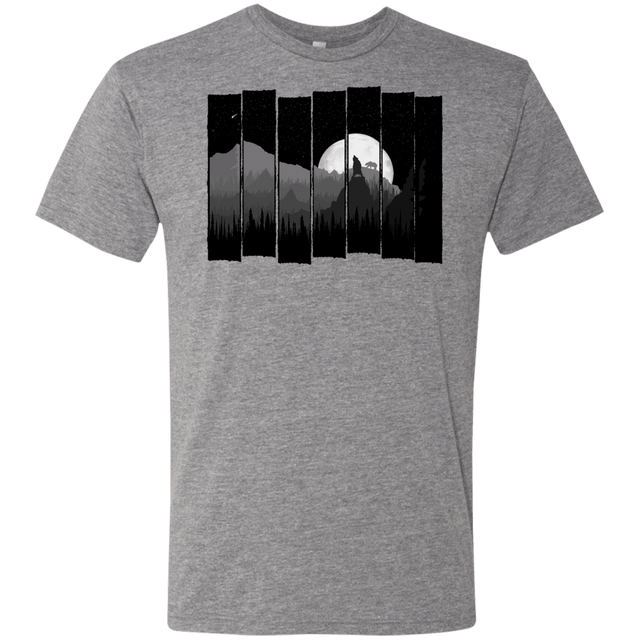 T-Shirts Premium Heather / S Bear Slats Men's Triblend T-Shirt