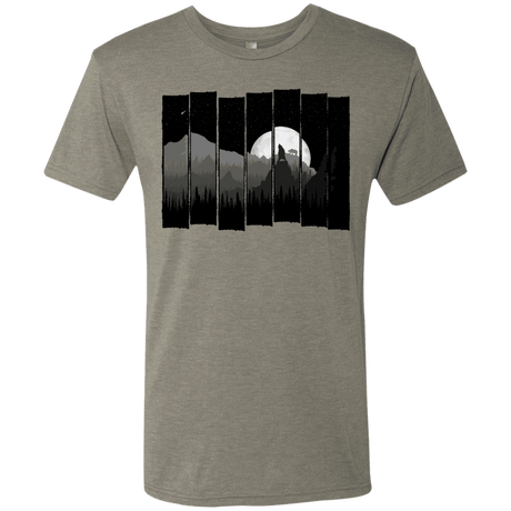 T-Shirts Venetian Grey / S Bear Slats Men's Triblend T-Shirt