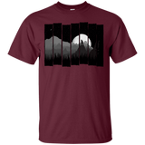T-Shirts Maroon / S Bear Slats T-Shirt