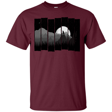 T-Shirts Maroon / S Bear Slats T-Shirt