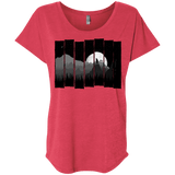 T-Shirts Vintage Red / X-Small Bear Slats Triblend Dolman Sleeve