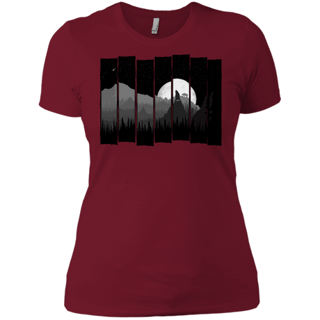 T-Shirts Scarlet / X-Small Bear Slats Women's Premium T-Shirt