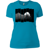 T-Shirts Turquoise / X-Small Bear Slats Women's Premium T-Shirt