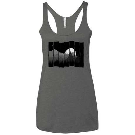 T-Shirts Premium Heather / X-Small Bear Slats Women's Triblend Racerback Tank