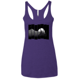 T-Shirts Purple Rush / X-Small Bear Slats Women's Triblend Racerback Tank