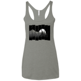 T-Shirts Venetian Grey / X-Small Bear Slats Women's Triblend Racerback Tank