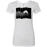 T-Shirts Heather White / S Bear Slats Women's Triblend T-Shirt