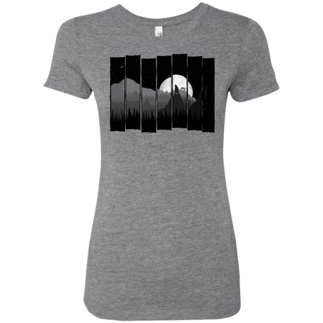 T-Shirts Premium Heather / S Bear Slats Women's Triblend T-Shirt