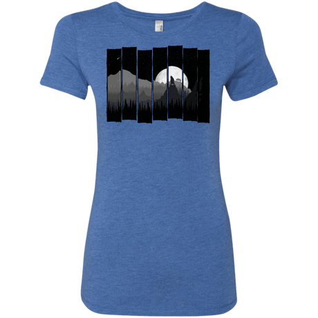 T-Shirts Vintage Royal / S Bear Slats Women's Triblend T-Shirt