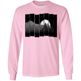 T-Shirts Light Pink / YS Bear Slats Youth Long Sleeve T-Shirt