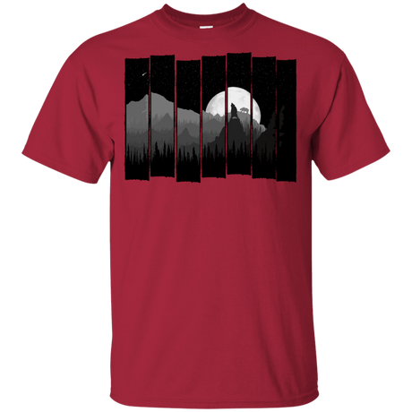 T-Shirts Cardinal / YXS Bear Slats Youth T-Shirt