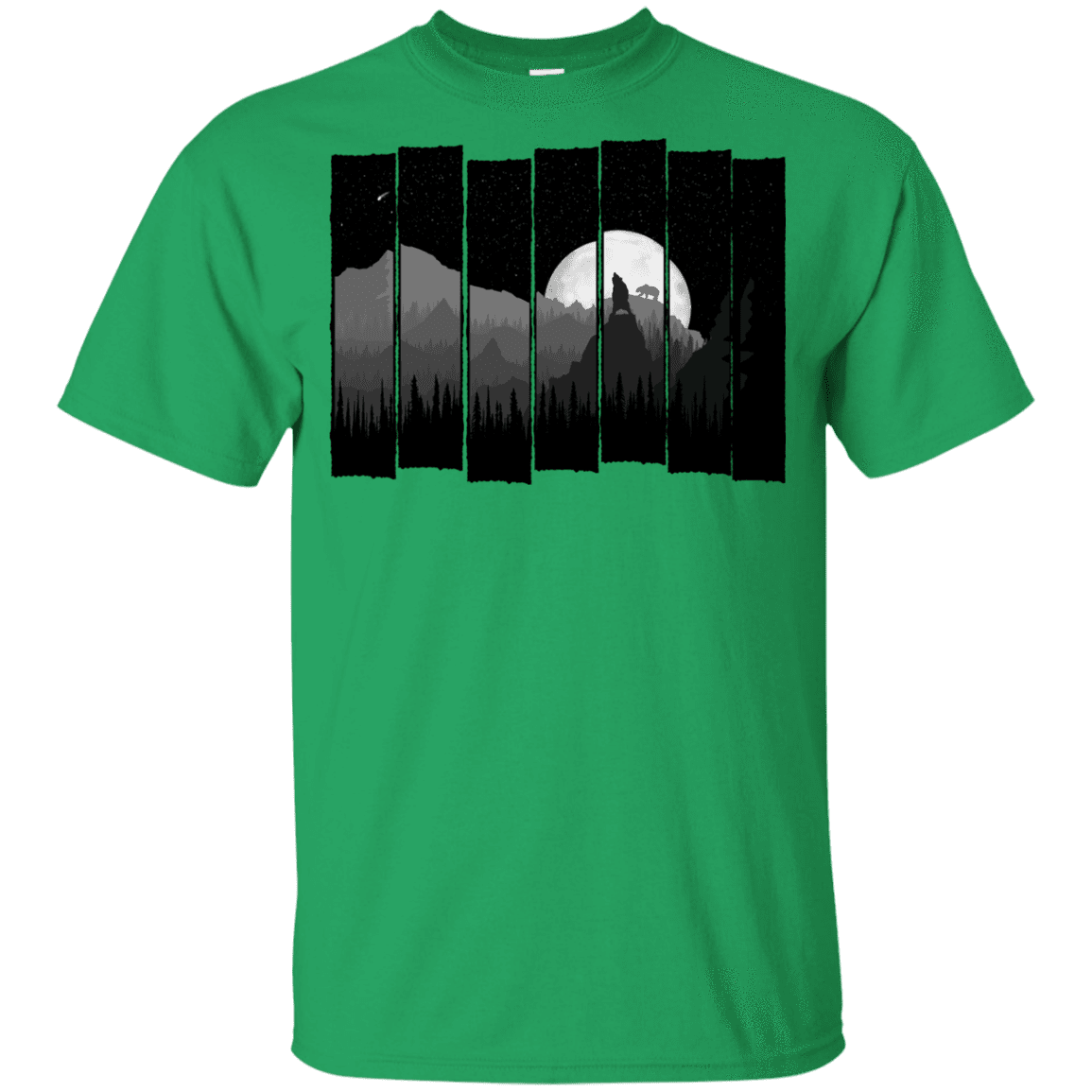 T-Shirts Irish Green / YXS Bear Slats Youth T-Shirt