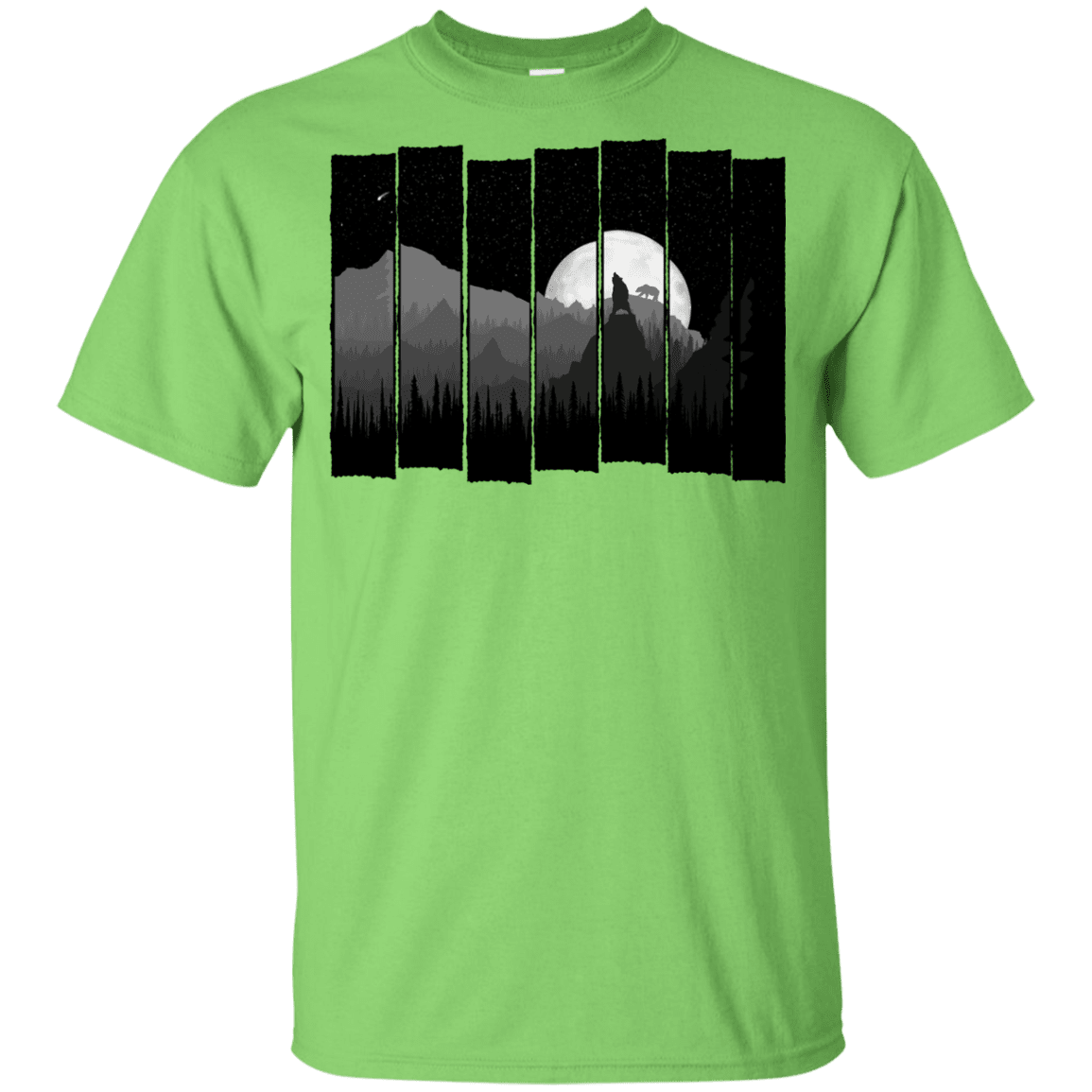 T-Shirts Lime / YXS Bear Slats Youth T-Shirt