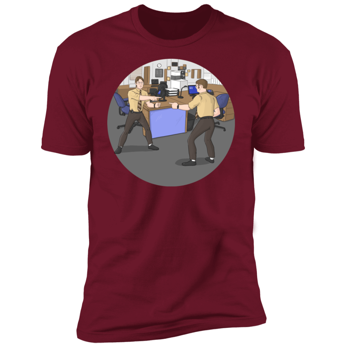 T-Shirts Cardinal / S Bears Beets Battlestar Galactica Men's Premium T-Shirt