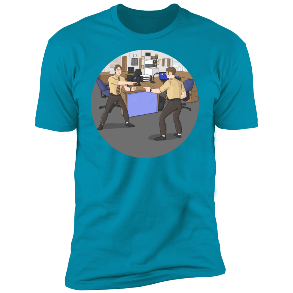 T-Shirts Turquoise / S Bears Beets Battlestar Galactica Men's Premium T-Shirt