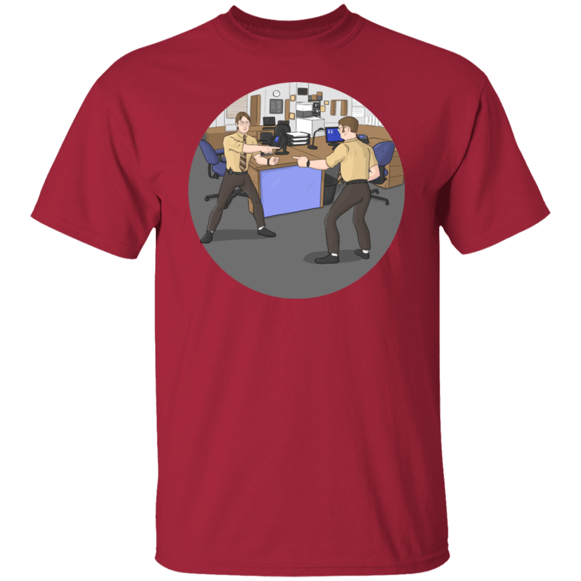 T-Shirts Cardinal / S Bears Beets Battlestar Galactica T-Shirt
