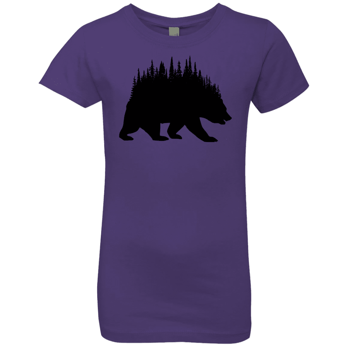 T-Shirts Purple Rush / YXS Bears Home Girls Premium T-Shirt