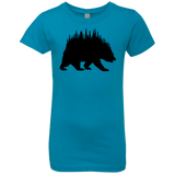 T-Shirts Turquoise / YXS Bears Home Girls Premium T-Shirt