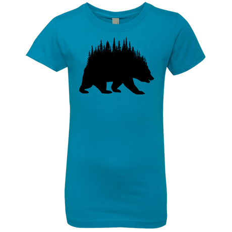 T-Shirts Turquoise / YXS Bears Home Girls Premium T-Shirt