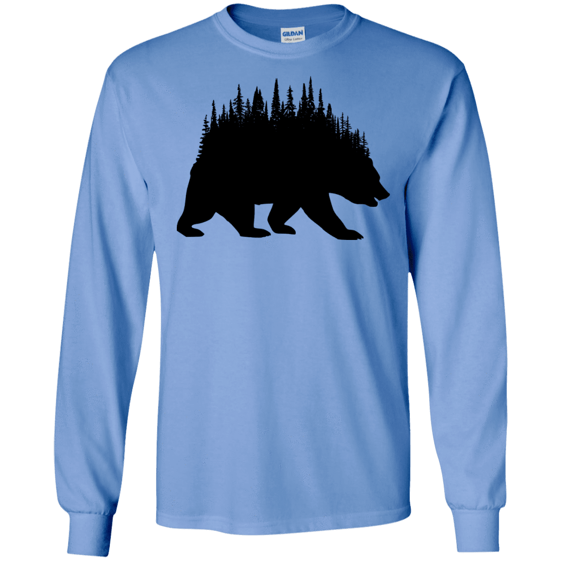 T-Shirts Carolina Blue / S Bears Home Men's Long Sleeve T-Shirt